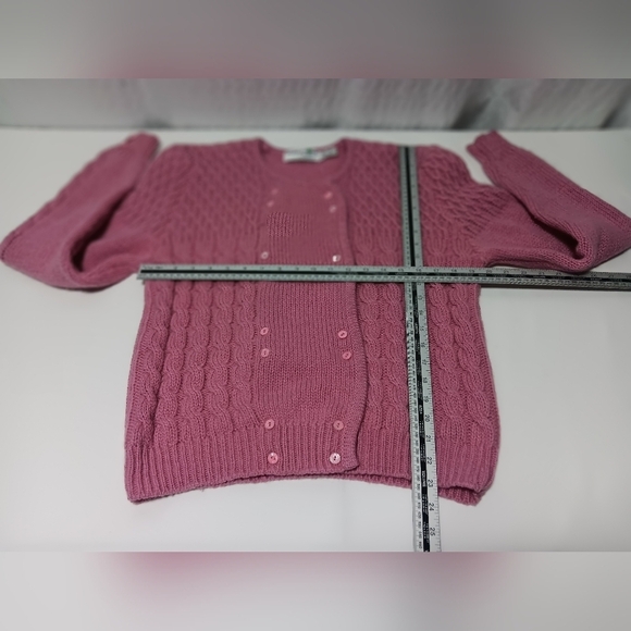 Vintage Woodstock by Benard 💯 Wool , double breasted Sweater. 38 ( small) - Picture 3 of 9